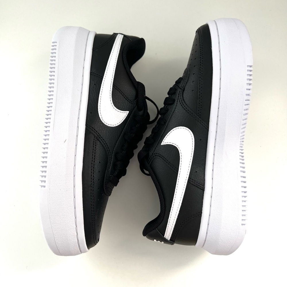 🌟NIKE Women’s Nike Court Vision Alta Black/White - Size 7.5 & 8 - Picture 9 of 12